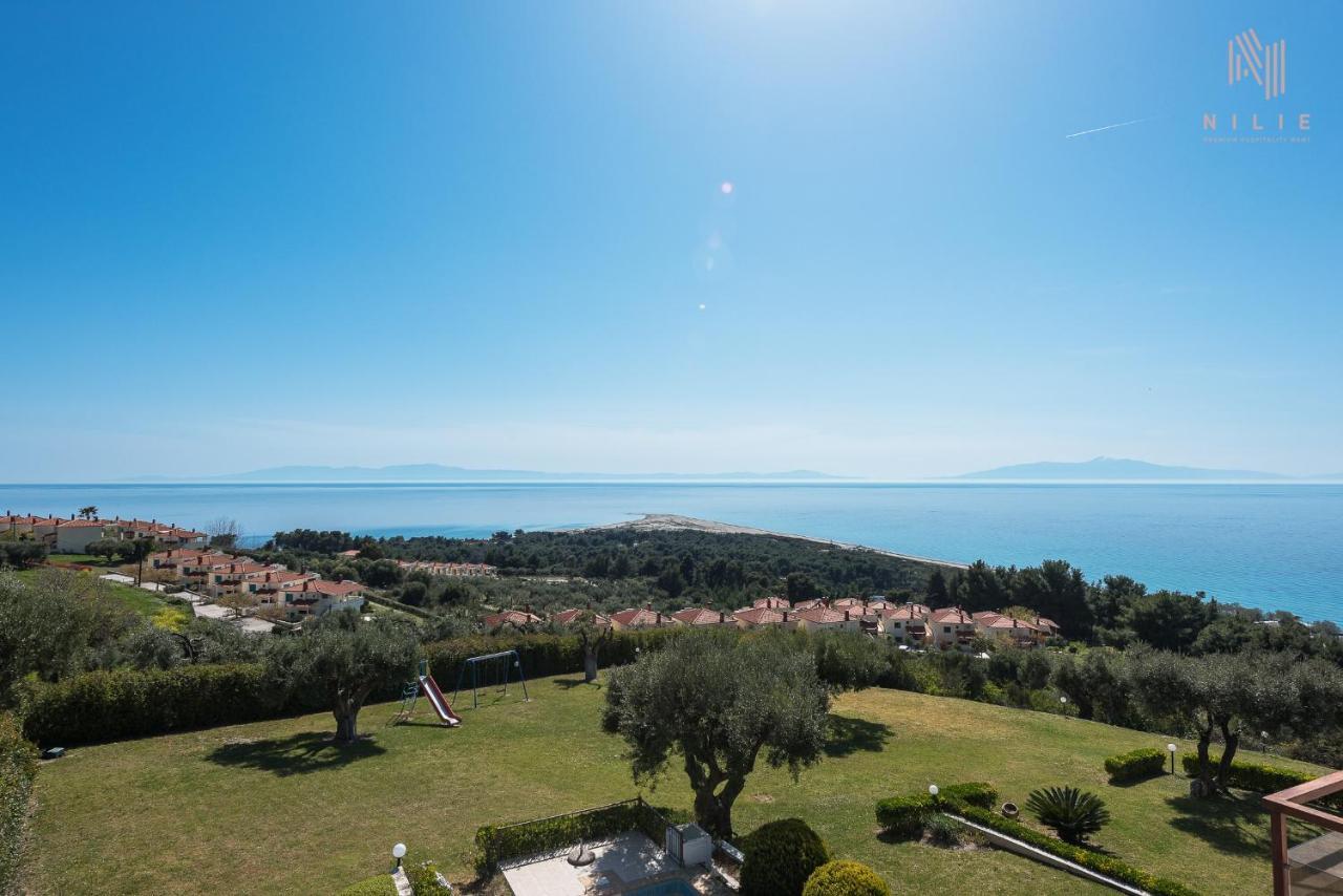 Breathtaking Villa, Nilie Hospitality Mgmt Poszídi Kültér fotó